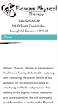 Mobile Screenshot of flowersphysicaltherapy.com